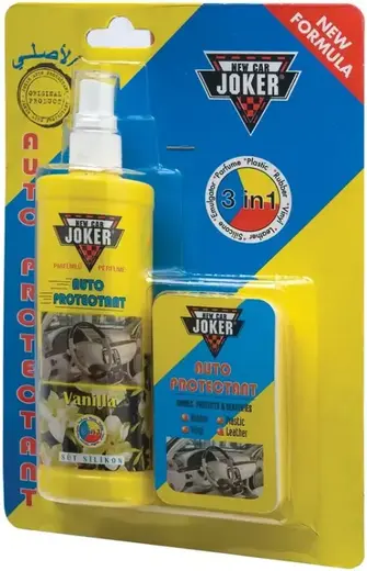 Joker Auto Proteotant 3 in 1 защитный полироль с губкой (250 мл) ваниль