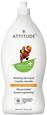 Attitude Dishwashing Liquid Citrus Zest средство для мытья посуды (700 мл)