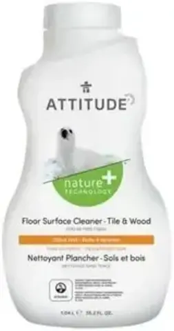 Attitude Floor Surfaces Tiles & Wood Citrus Zest средство для мытья пола (1.05 л)