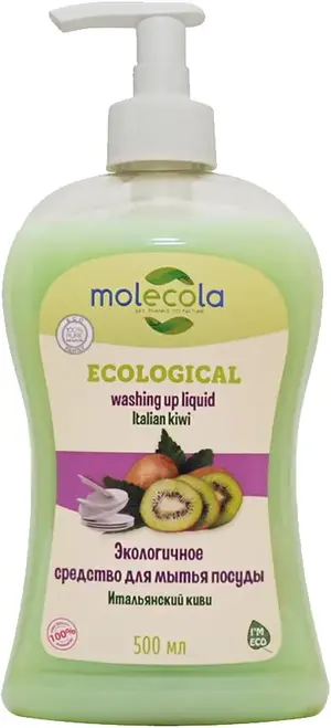 Molecola Ecological Washing Up Liquid Italian Kiwi экологичное средство для мытья посуды (500 мл)