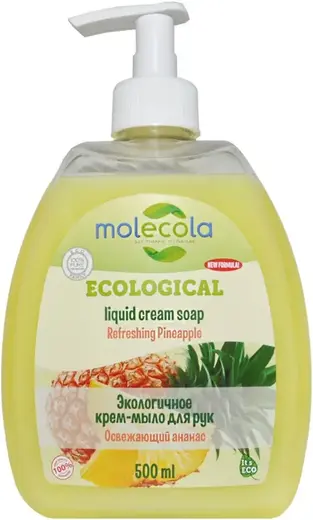 Molecola Ecological liquid Soap Refreshing Pineapple экологичное мыло для рук (500 мл)