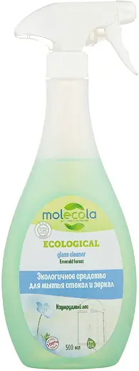 Molecola Ecological Glass Cleaner Emerald Forest экологическое средство для мытья стекол и зеркал (500 мл)