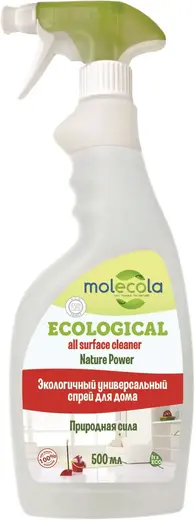Molecola Ecological All Surface Cleaner Nature Power экологичный универсальный спрей для дома (500 мл)
