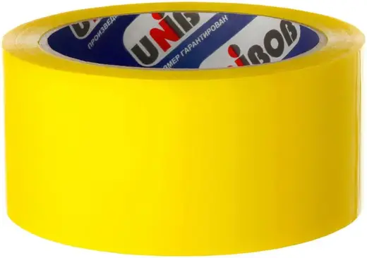 Unibob скотч упаковочный (48*24 м) желтый