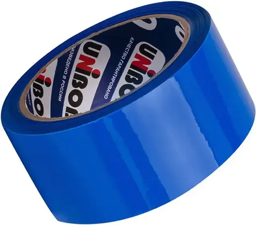Unibob скотч упаковочный (48*24 м) синий