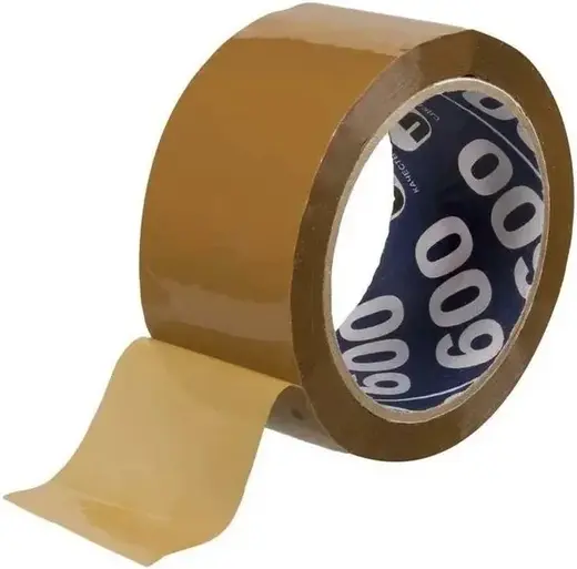 Unibob 600 скотч упаковочный (48*66 м) коричневый