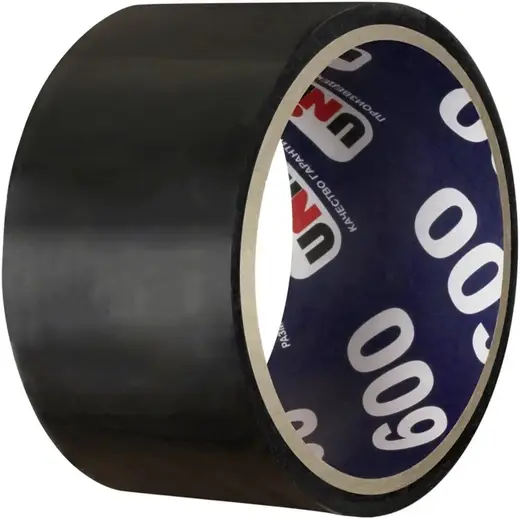 Unibob 600 скотч упаковочный (48*66 м) черный