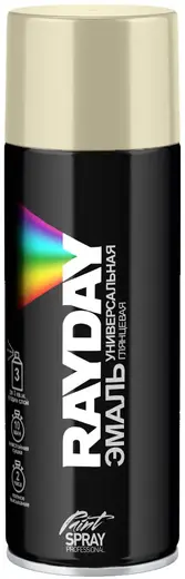 Rayday Paint Spray Professional эмаль универсальная глянцевая (520 мл) бежевая
