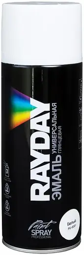 Rayday Paint Spray Professional эмаль универсальная глянцевая (520 мл) белая