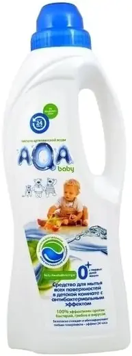 Aqa Baby с Антибактериальным Эффектом средство для мытья поверхностей в детской комнате 0+ (700 мл)