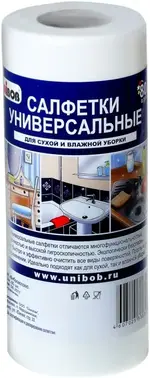 Unibob салфетки универсальные для сухой и влажной уборки (80 листов)