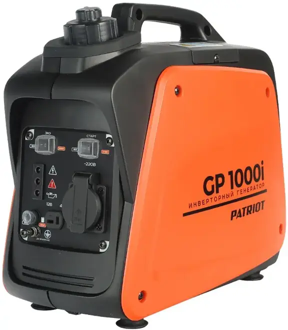 Патриот GP 1000i генератор инверторный (900 Вт)