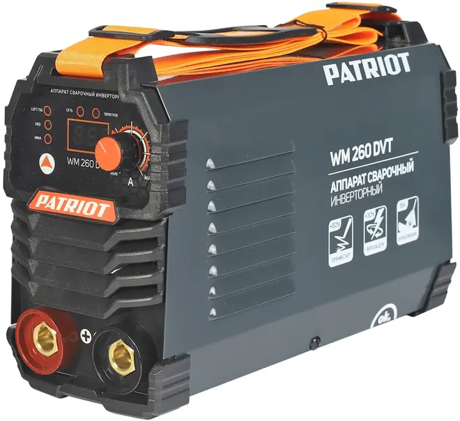 Патриот WM 260DVT MMA сварочный аппарат (12500 Вт, 140-240 В, ) №605302026