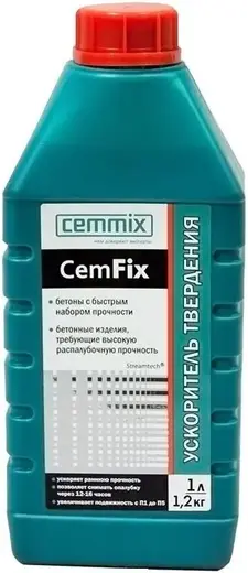 Cemmix Cemfix ускоритель суперпластификатор-твердения (1 л)