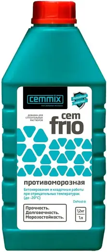 Cemmix Cemfrio Противоморозная добавка для строительных растворов (1 л)
