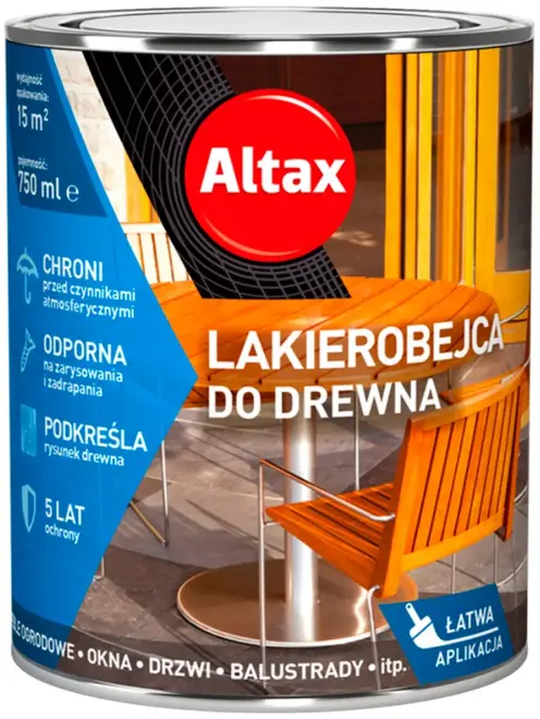 Altax Lakierobejca do Drewna лак-морилка (750 мл) тик