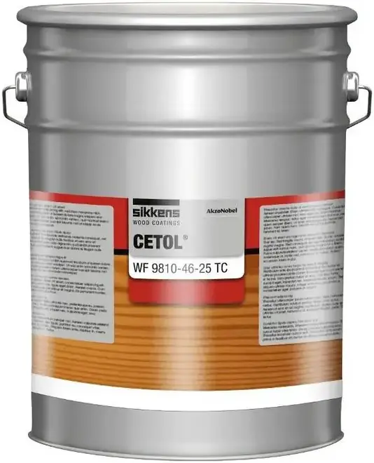 Sikkens Wood Coatings Cetol WF 9810-46-25 грунтующее промежуточное и финишное покрытие (20 л) полуматовое