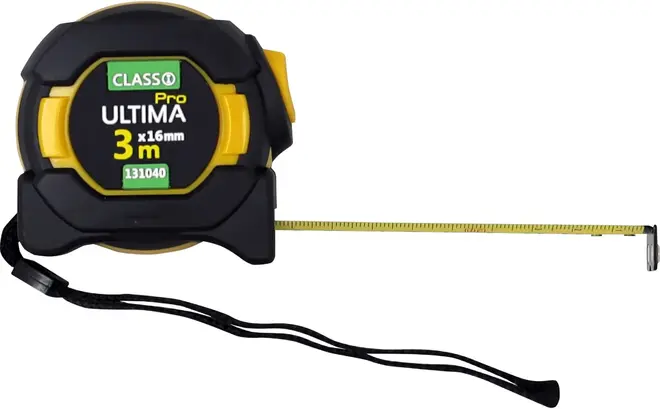 Ultima Professional рулетка с автоматической фиксацией и магнитом (3 м*16 мм)