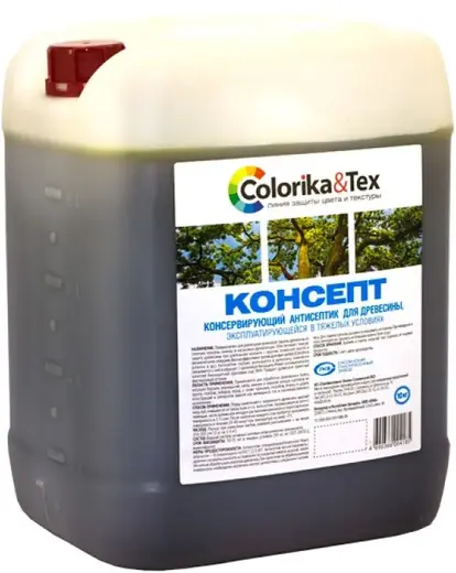 Colorika & Tex Консепт антисептик для древесины консервирующий (10 кг)