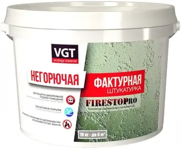 ВГТ Firestop Pro штукатурка фактурная негорючая (18 кг)