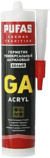 Пуфас Acryl Ga герметик универсальный акриловый (280 мл)