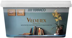 Terraco Velvetex покрытие бархатное декоративное с перламутровым блеском (5 кг) VA-140 3D