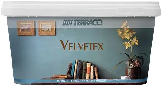 Terraco Velvetex Shimmer покрытие декоративное блестящее (5 кг) W600