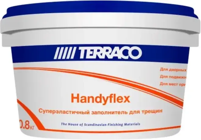 Terraco Handyflex суперэластичный акриловый заполнитель для трещин (800 г)