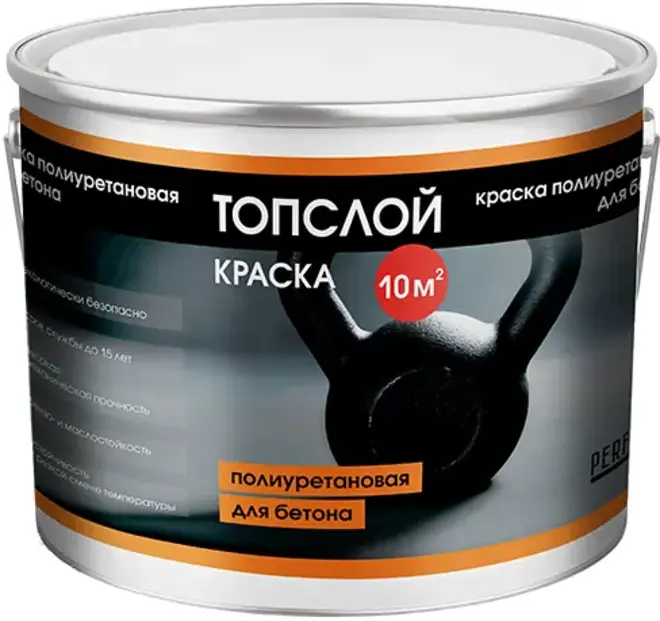 Perfekta Топслой краска полиуретановая для бетона (3 кг)