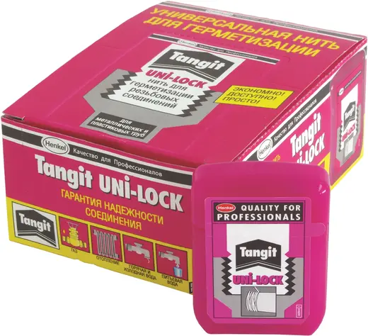 Тангит Uni-Lock универсальная нить для герметизации резьбовых соединений (160 м) 1 контейнер