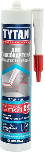 Титан Professional герметик акриловый для гипсокартона (280 мл)