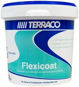 Terraco Flexicoat покрытие готовое гидроизоляционное (20 кг)