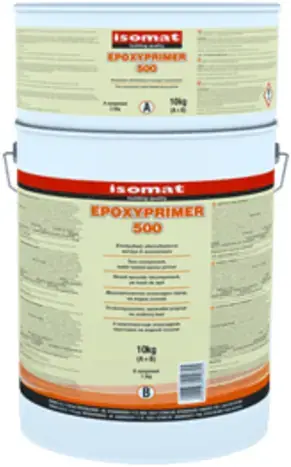 Isomat Epoxyprimer 500 двухкомпонентная эпоксидная грунтовка на водной основе (20 кг)