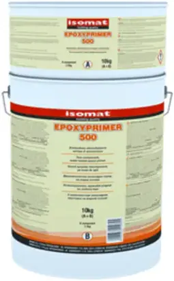 Isomat Epoxyprimer 500 двухкомпонентная эпоксидная грунтовка на водной основе (20 кг)