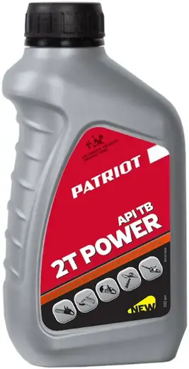 Патриот Power Active 2T API TB масло моторное минеральное (592 мл)