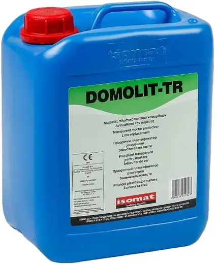 Isomat Domolit-TR пластификатор растворов и замедлитель схватывания (20 кг)