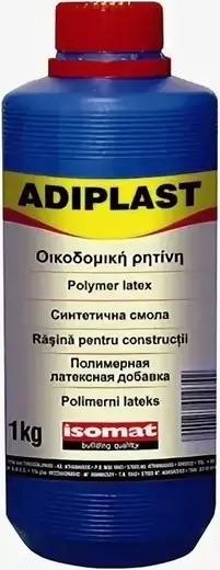 Isomat Adiplast полимерный латекс для улучшения характеристик растворов (1 кг)