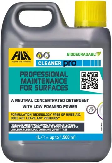 Fila Cleaner Pro концентрированное средство с малым пенообразующим действием (1 л)