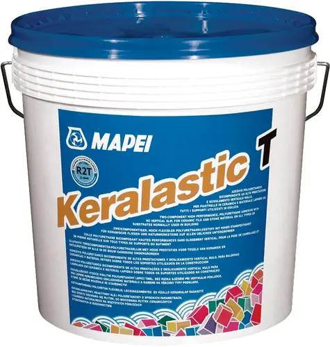 Mapei Keralastic T универсальный 2-комп эпоксидно-полиуретановый клей (5 кг (4.7 кг + 300 г) серый