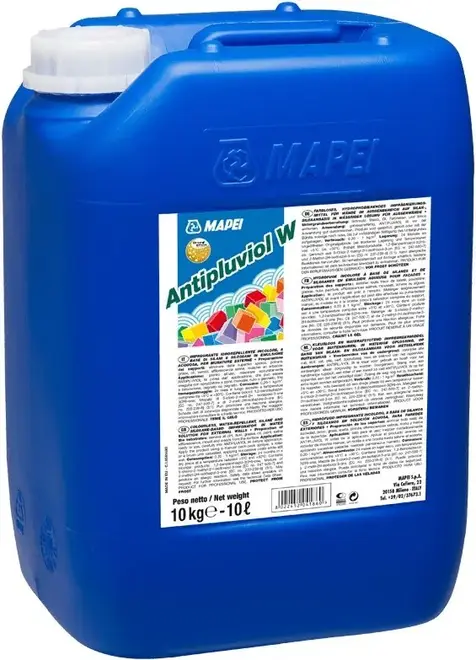 Mapei Antipluviol W водоотталкивающая пропитка (10 кг) молочная
