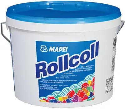 Mapei Rollcoll клей для виниловых напольных и настенных покрытий (5 кг)
