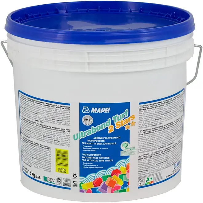 Mapei Ultrabond Turf 2 Stars клей для склеивания соединительной ленты (15 кг) verde