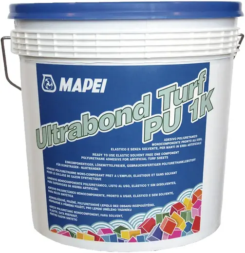 Mapei Ultrabond Turf PU 1К LC полиуретановый клей для склеивания швов между рулонами (15 кг)