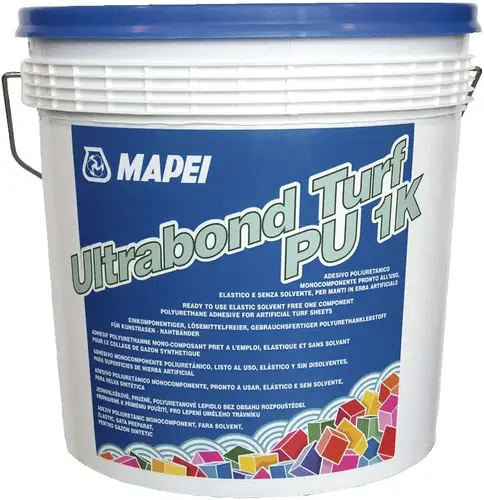 Mapei Ultrabond Turf PU 1К LC полиуретановый клей для склеивания швов между рулонами (15 кг)