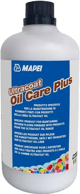 Mapei Ultracoat Oil Care Plus водная микроэмульсия на основе воскообразной смолы (1 л) молочно-белый