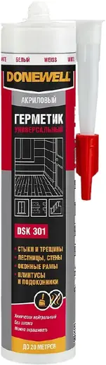 Donewell DSK 301 герметик акриловый универсальный (260 мл)