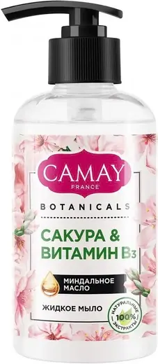 Camay France Botanicals Сакура & Витамин B3 мыло жидкое (280 мл)