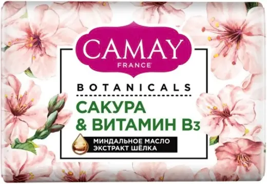 Camay France Botanicals Сакура & Витамин B3 мыло туалетное (85 г)