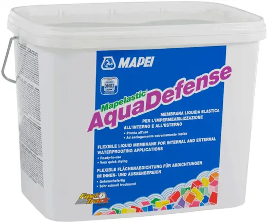 Mapei Mapelastic Aquadefense жидкая эластичная мембрана для гидроизоляции (7.5 кг)