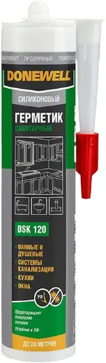 Donewell DSK 120 герметик силиконовый санитарный (260 мл)